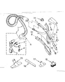 Hose and attachment parts