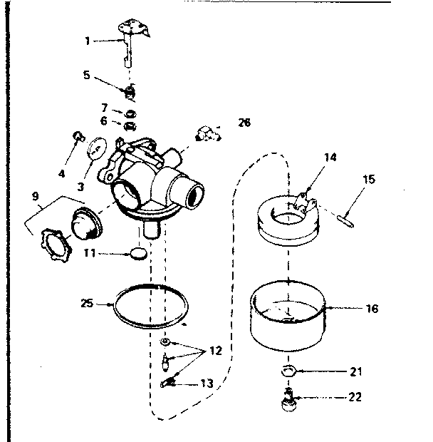 CARBURETOR NO. 632387