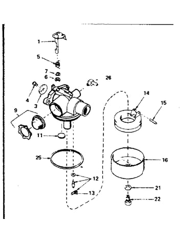 Carburetor no. 632387