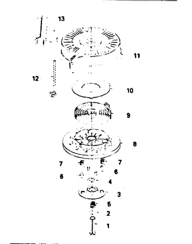 Rewind starter no. 590621