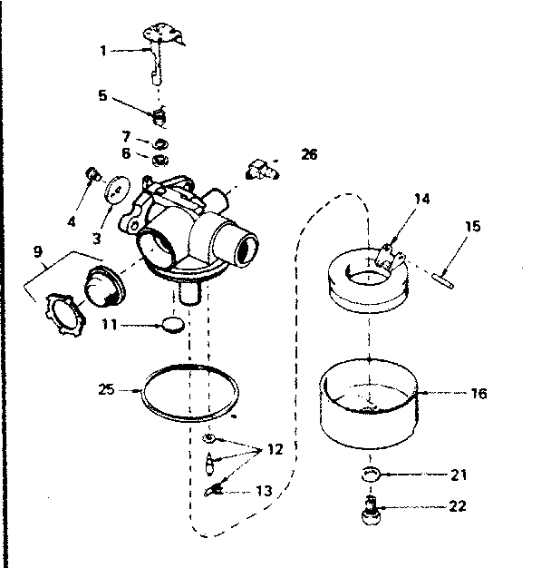 Carburetor no. 632387
