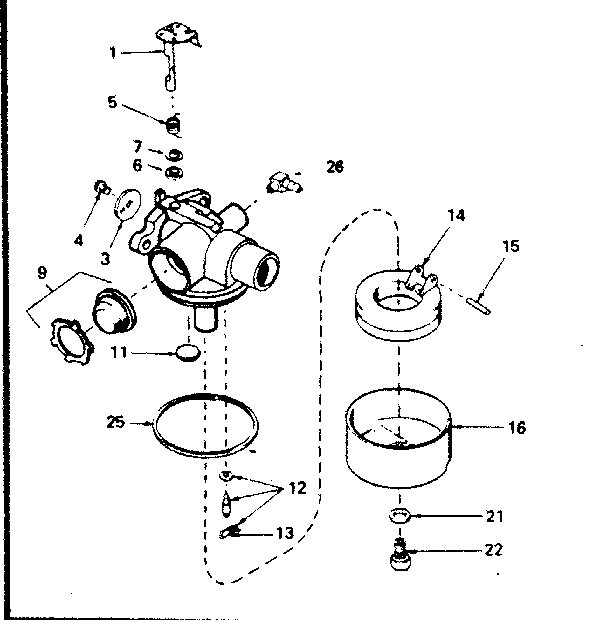 Carburetor no. 632387