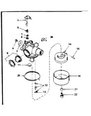 Carburetor no. 632387