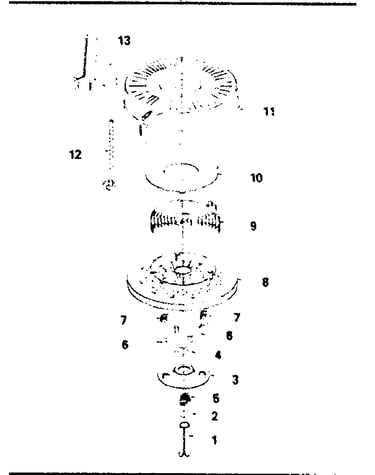 Rewind starter no. 590621