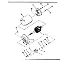 Craftsman 143384122 electric starter motor no. 34934 diagram