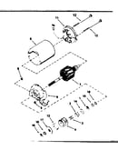 Electric starter motor no. 34934