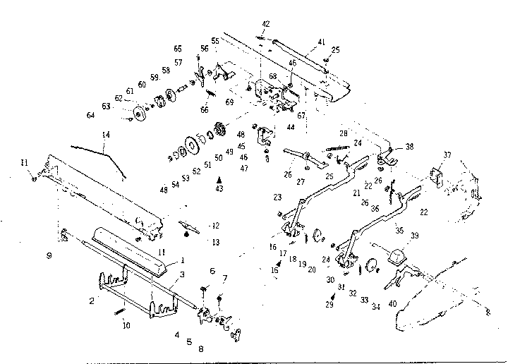 POWER SPACE, POWER BACK AND ESCAPEMENT MECHANISM