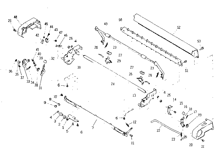 CARRIAGE MECHANISM-NO. 1