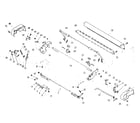 Sears 16153981 carriage mechanism-no. 1 diagram