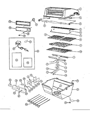 Burner section