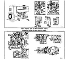 Briggs & Stratton 6FB (105010 - 106999) fuel system and blower housing parts diagram