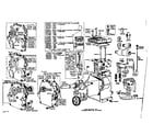 Briggs & Stratton 6B-FB (902010 - 902999) cylinder, crankshaft, piston and connecting rod parts diagram