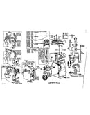 Cylinder, crankshaft, piston and connecting rod parts