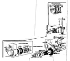 Briggs & Stratton 6B-FB (902010 - 902999) gear reduction, mechanical governor and starter parts diagram
