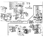 Briggs & Stratton 6B-SFB (901010 - 901999) cylinder, piston, connecting rod, and crankshaft parts diagram