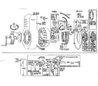 Briggs & Stratton 9 (201010 - 201999) flywheel, ignition system and blower housing parts diagram