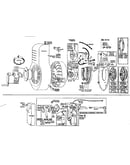 Flywheel, ignition system and blower housing parts