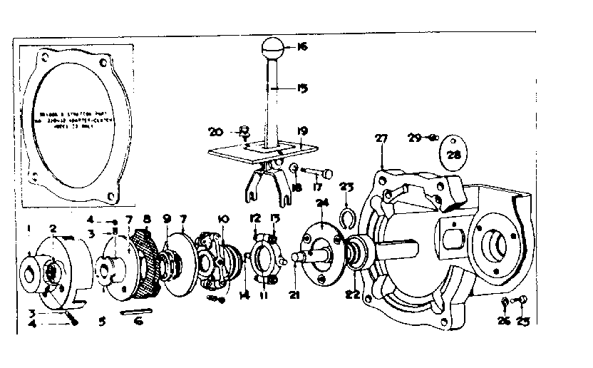 Rockford clutch no. pta-3 1/2-5