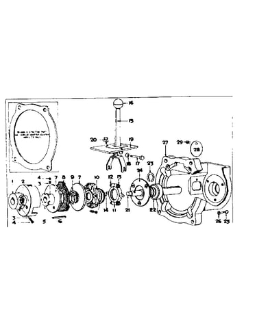 Rockford clutch no. pta-3 1/2-5