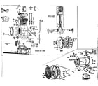 Briggs & Stratton 23D-B (0010 - 0041) replacement parts diagram