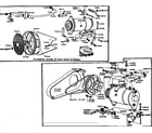 Briggs & Stratton 19-R6D (0010 - 0041) electric starter-generator unit parts diagram