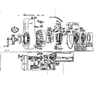 Briggs & Stratton 23P (203010 - 203989) flywheel, blower housing and ignition system parts diagram