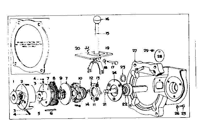 Rockford clutch no. pta - 3 1/2 5