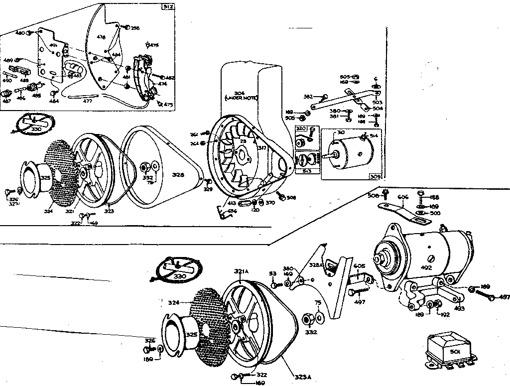 Starter parts