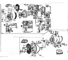 Briggs & Stratton 142300 TO 142457 (0010 - 0076) replacement parts diagram