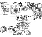Briggs & Stratton 143300 TO 143457 (0110 - 0293) replacement parts diagram