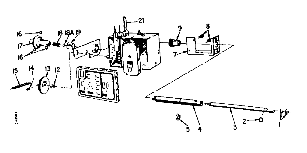 Uhf tuner replacement no. 96-220 (95-588-9)