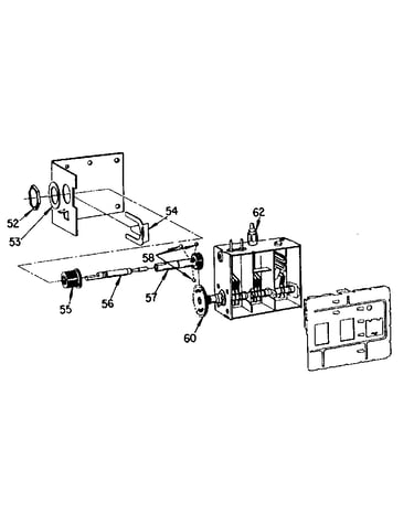 Uhf tuner/uhf tuner replacement no. 96-224 (95-573-1)