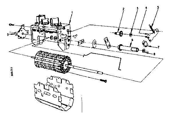 Vhf tuner/vhf replacement no. 96-168 (95-484-9)