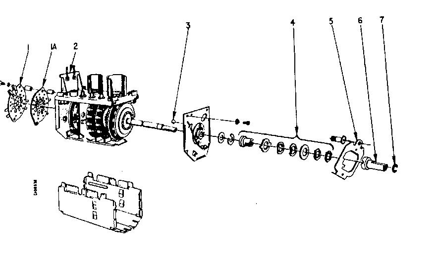 Vhf tuner/vhf tuner replacement no. 96-168 (95-522-1)