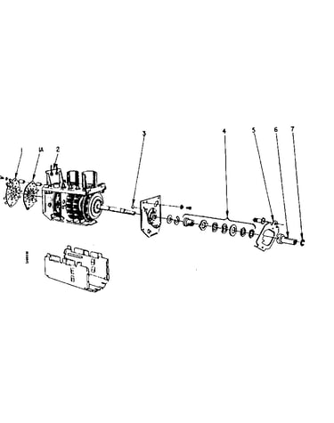 Vhf tuner/vhf tuner replacement no. 96-168 (95-522-1)