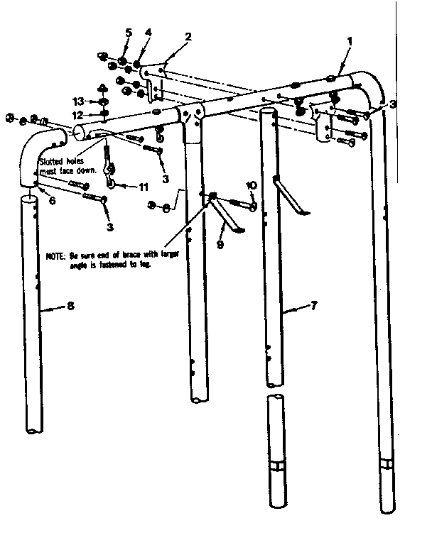 Top bar assembly no. 21