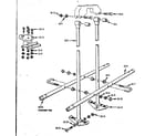 Sears 70172121-81 glide ride assembly no. 10c diagram