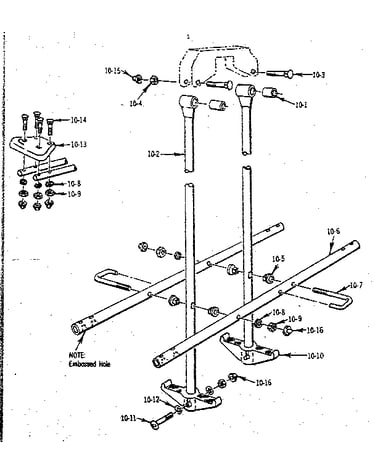 Glide ride assembly no. 10c