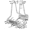 Sears 70172121-81 lawnswing assembly no. 24a diagram