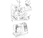 Kenmore 3851960180 zigzag guide assembly diagram