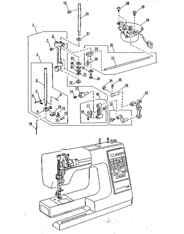 Zigzag guide assembly