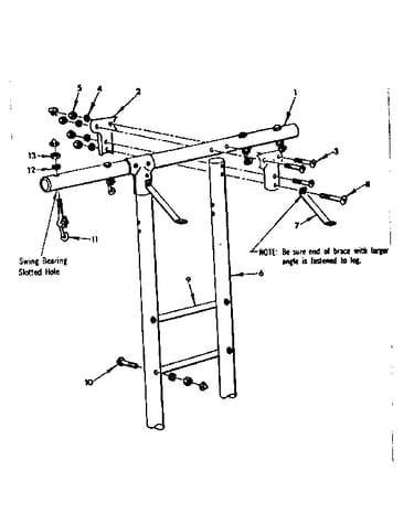 Top bar assembly no. 12