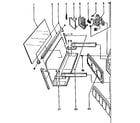 LXI 56454500050 mirror base assembly diagram
