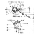 Sears 18698310 mounting frame diagram