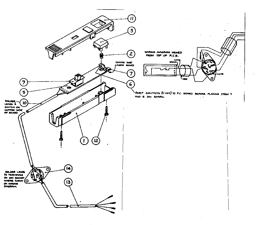 Control assembly