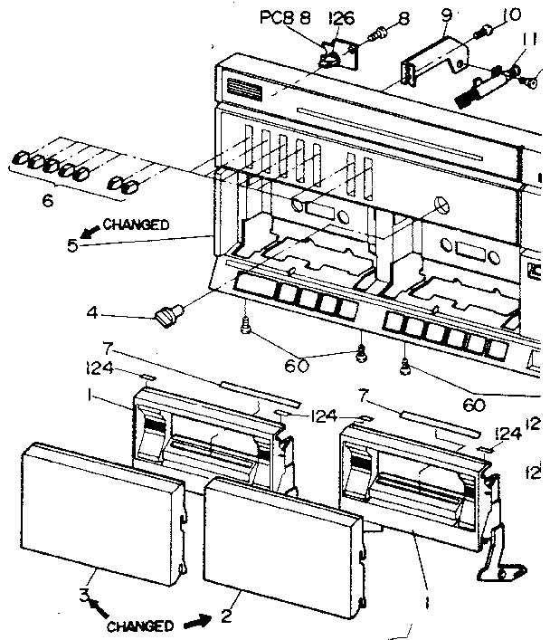 CASSETTE DOOR ASSEMBLY