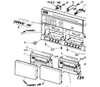 LXI 56492100550 cassette door assembly diagram
