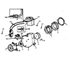 Kenmore 867762430 gas valve, burner and controls diagram
