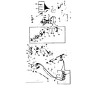 Kenmore 867762222 electrical and vent blower diagram
