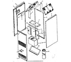 Kenmore 867762833 furnace casing diagram